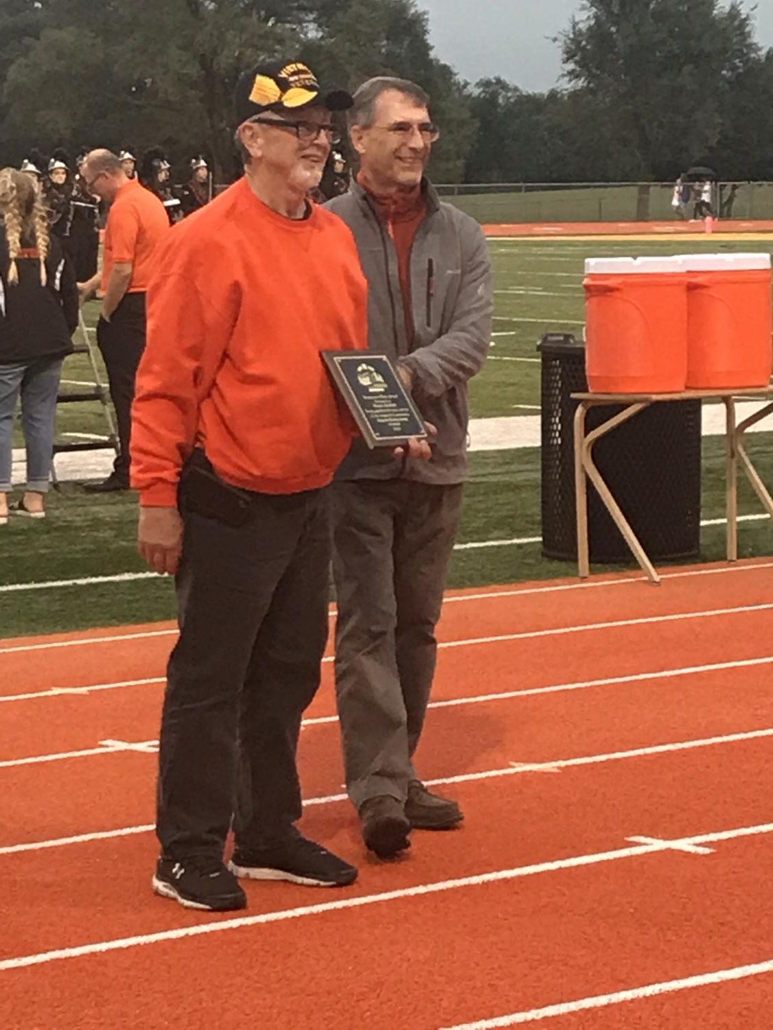 Oriole spirit soars over cold, rainy day