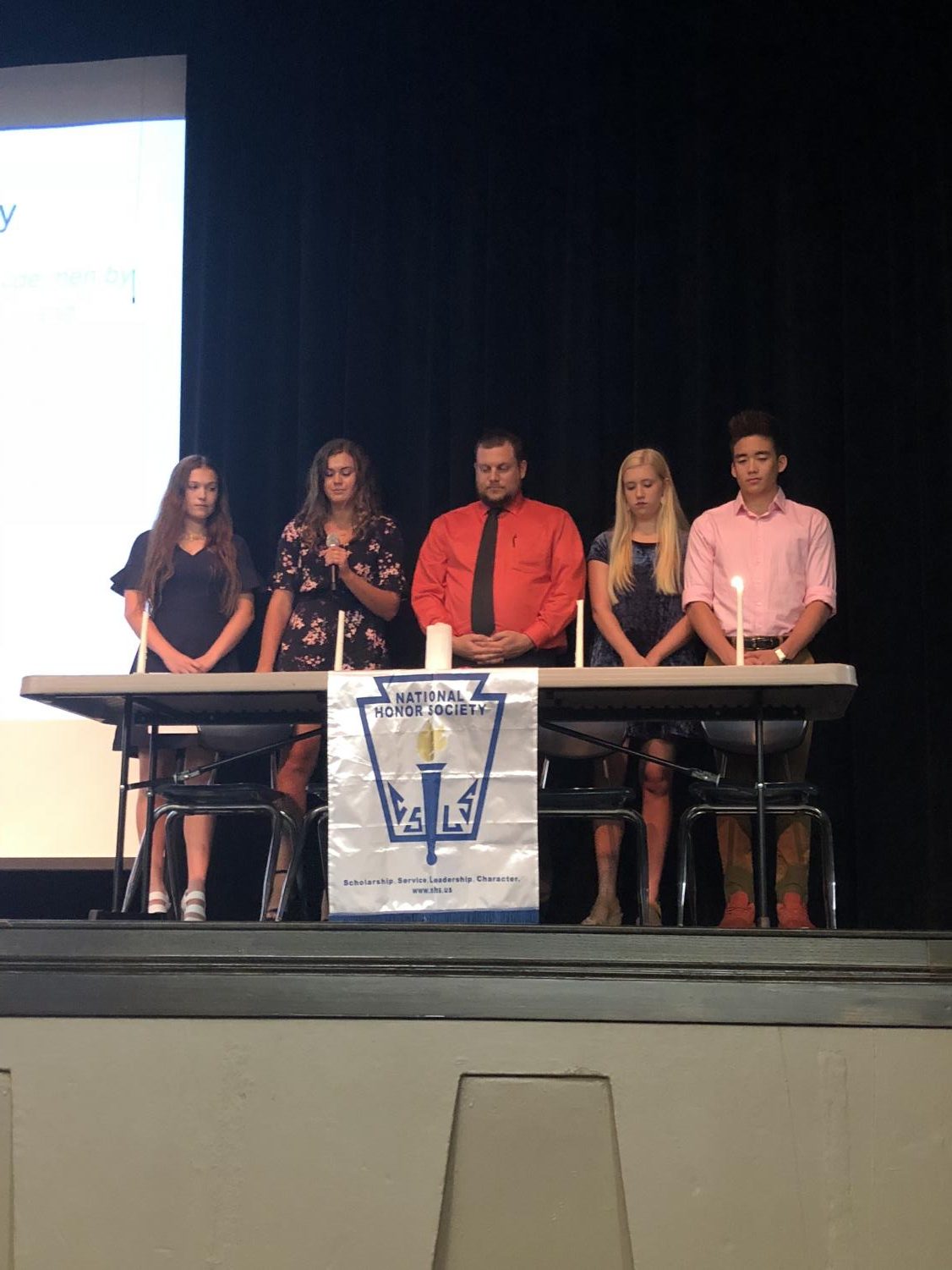 NHS hosts induction ceremony