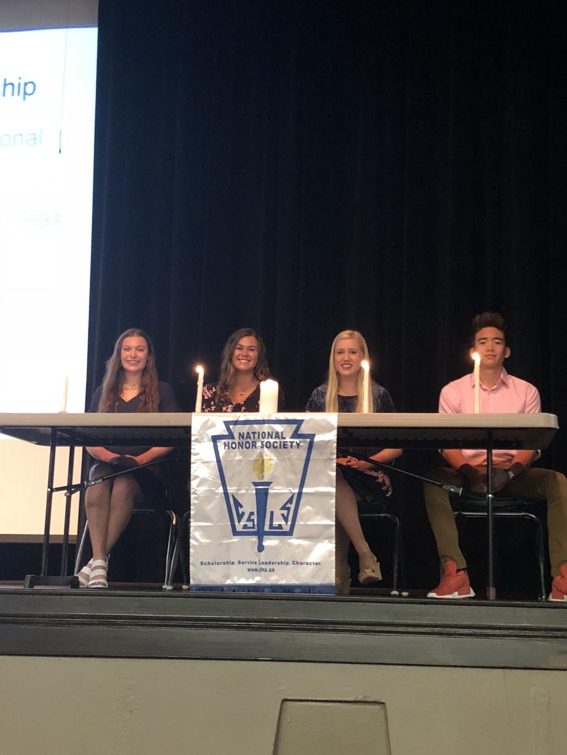 NHS hosts induction ceremony