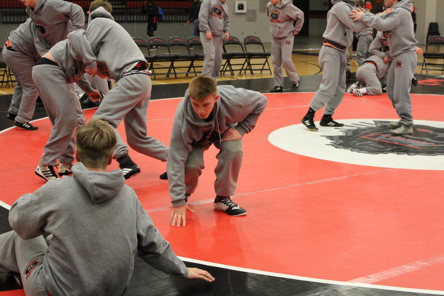 Wrestling encourages team bonding