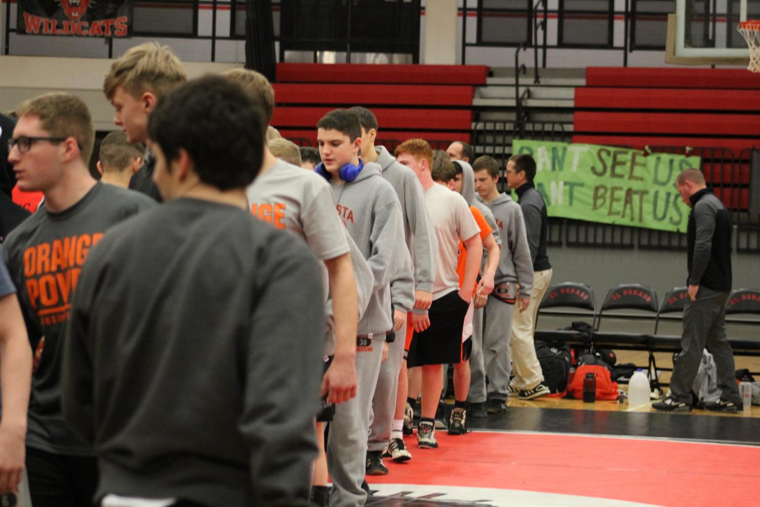 Wrestling encourages team bonding