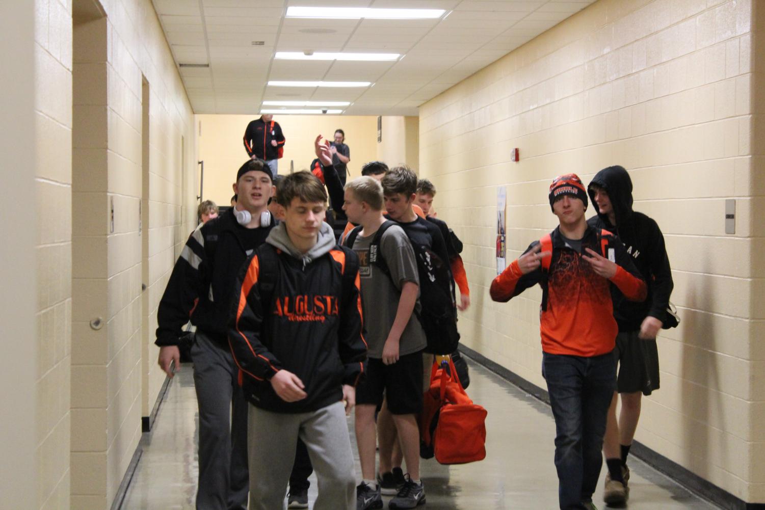 Wrestling encourages team bonding