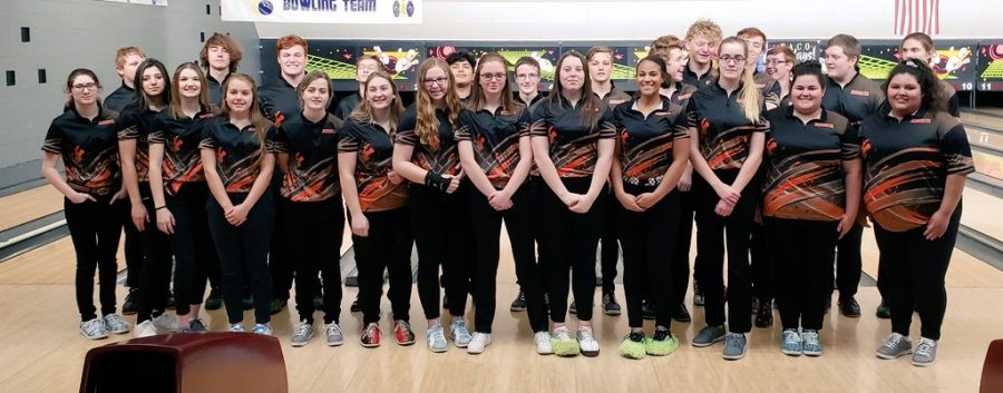 The bowling team competed against Circle on Jan. 16 at the Grizzly Bowl in El Dorado. The team ended up beating Circle in the meet. 