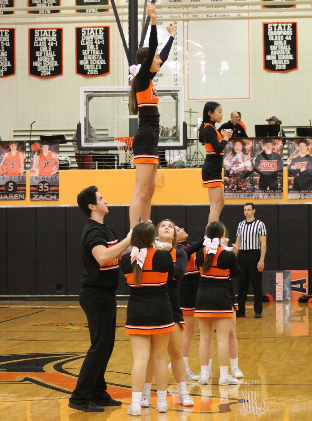 Winfield basketball game