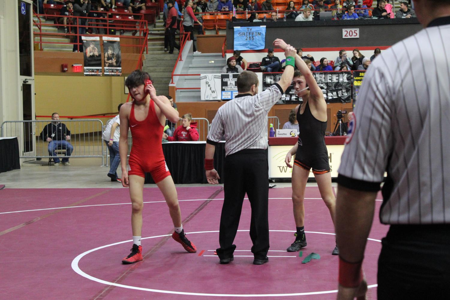 Three wrestlers place at state tournament