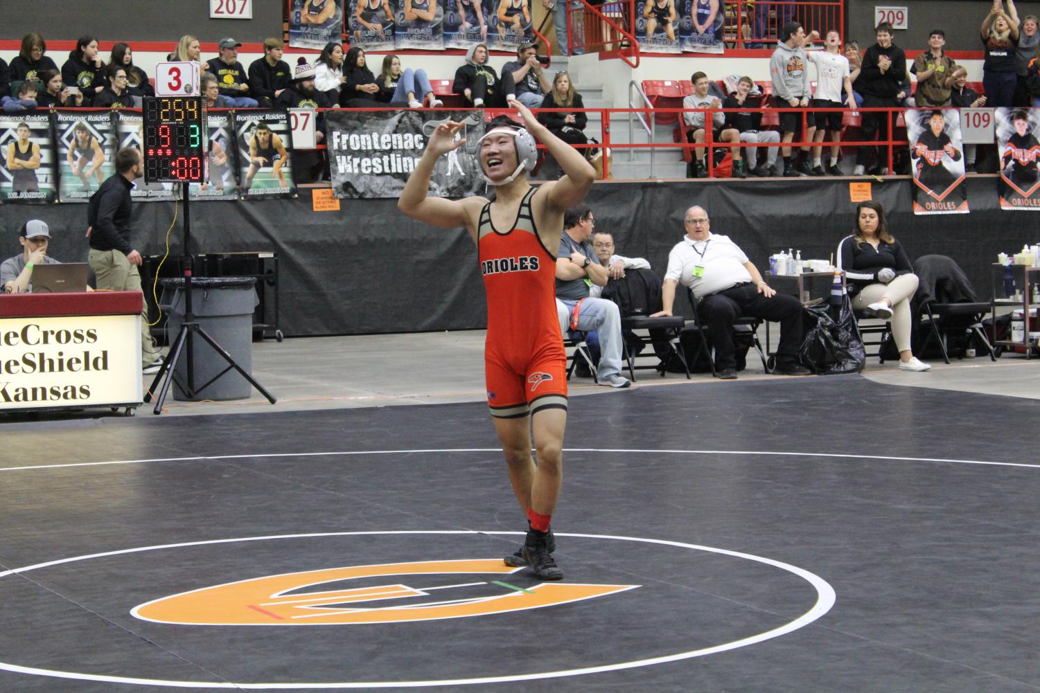 Three wrestlers place at state tournament