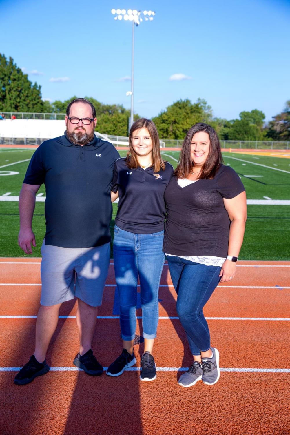 Senior night recognizes athletes