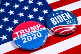 Our two candidates for the 2020 presidential election were Republican incumbent Donald Trump and Democrate Joe Biden. Pins were made for each candidate to represent themselves in their campaigning session. 
