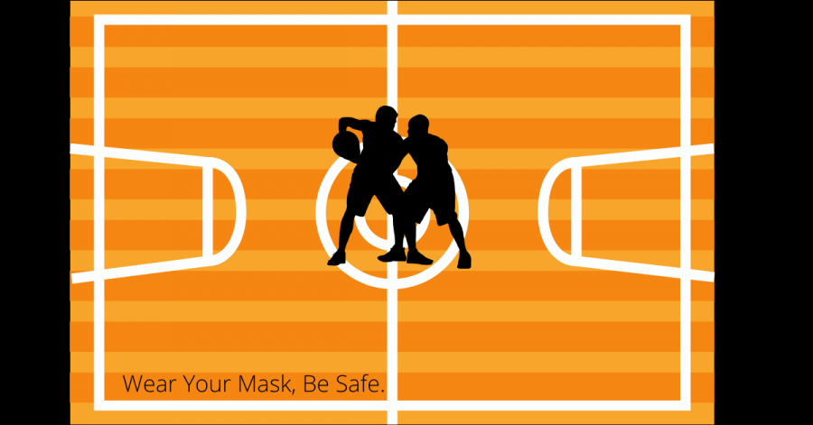 A little reminder to make sure we are wearing our masks while attending social events to keep ourselves, and people around our community safe. Especially during events such as basketball games because of the heavy breathing from physical activity and cheerleaders yelling.

