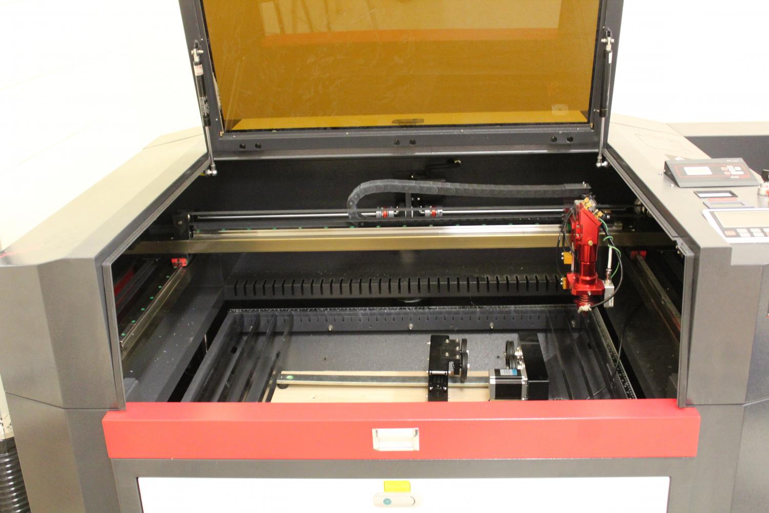 Laser engraver available for use during workshop