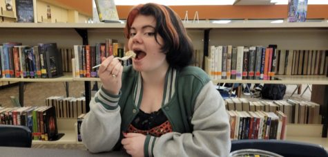 Junior Alyssa McCalla eats chicken and ranch for her lunch. During her participation in the musical, other people of the cast stated she ate Nacho Cheese Doritos with chocolate chip cookies. Photo courtesy of Alyssa McCalla.