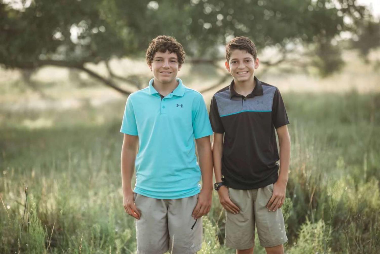 Johnson twins choose different activities