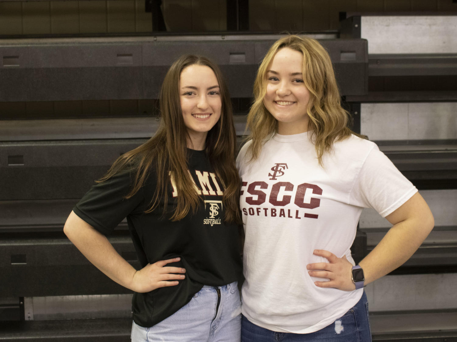 Seniors participate in college spring sports signing