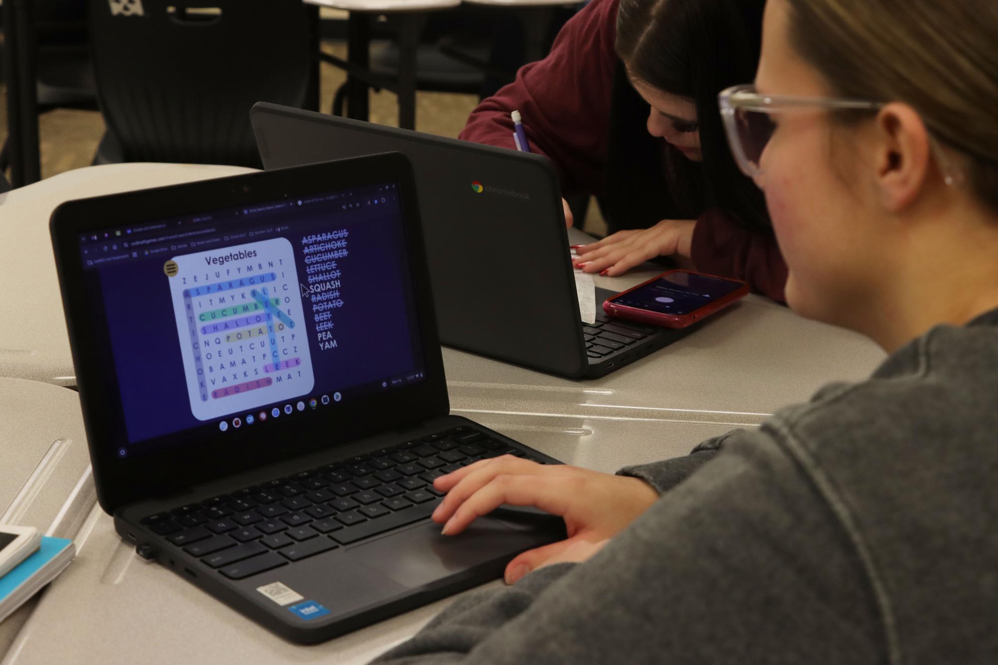 Students complete last regular B day