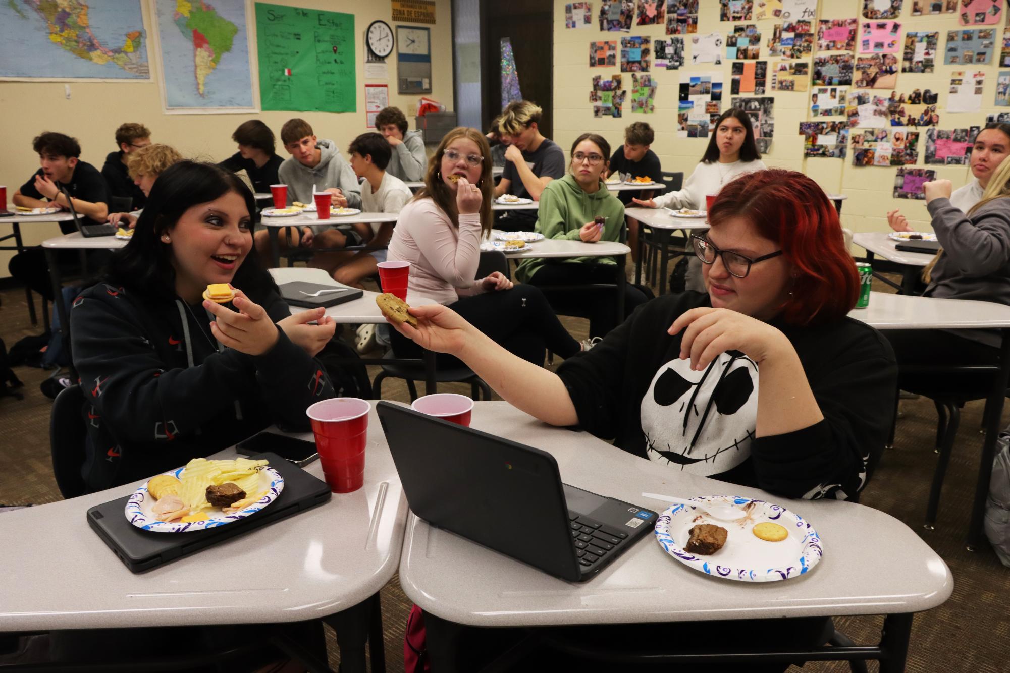 Students complete last regular B day