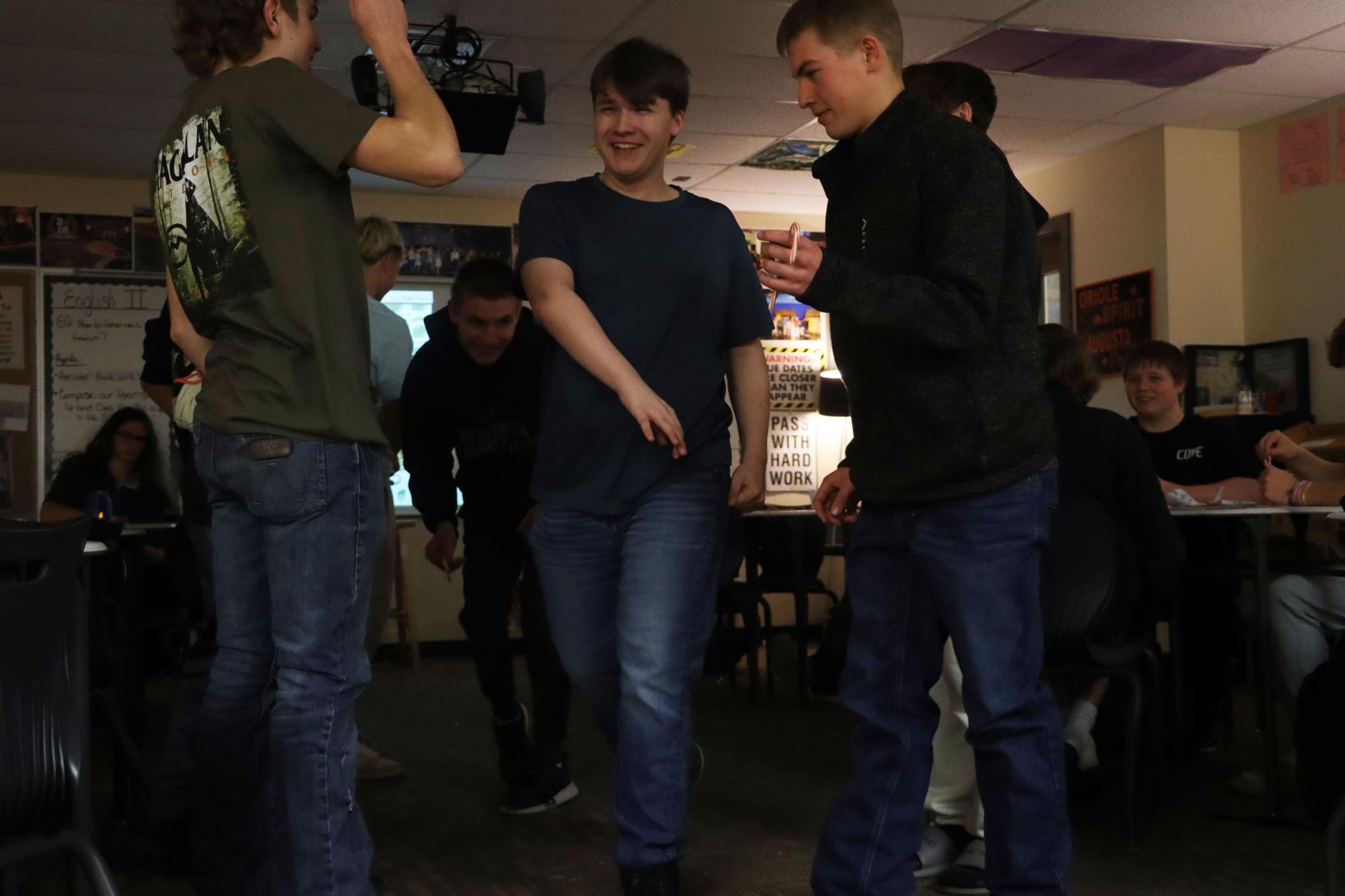 Students complete last regular B day
