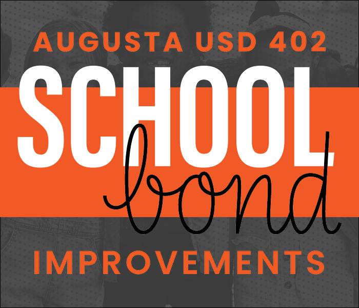 Augusta approved a $55 million bond for the improvements of the school within USD 402. The improvements planned so far sound great and I can not wait to experience whatever bit of them I can.