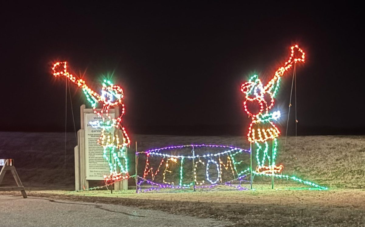 The ongoing Winter Wonderland light show wraps around Garvin Park. Sponsors and volunteers have supported the Ignite Augusta led event.